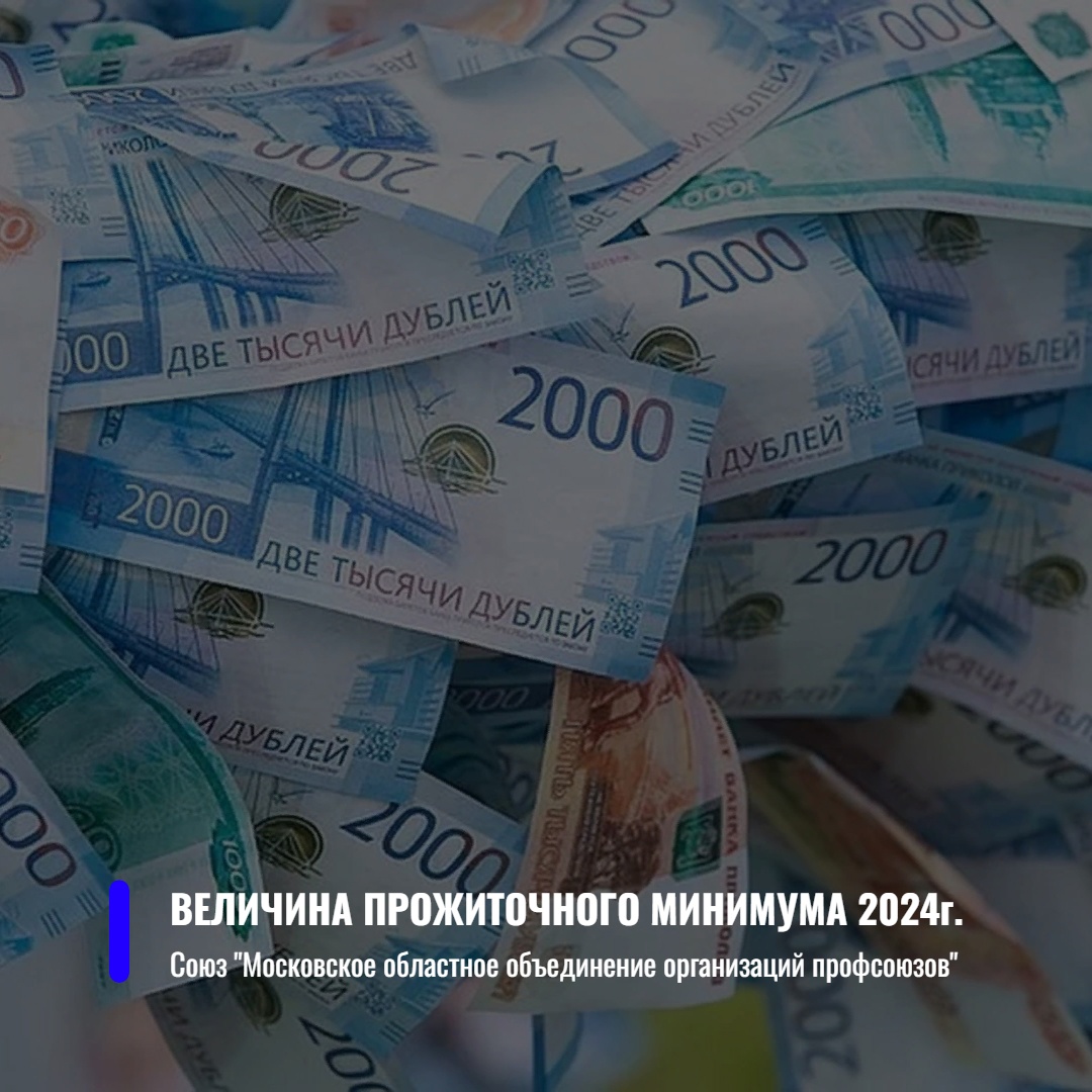 Новая величина прожиточного минимума в Московской области на 2024 год